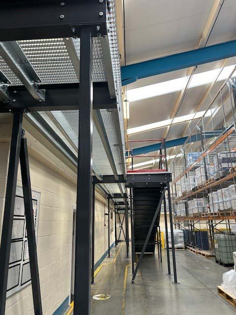 Mezzanine installation