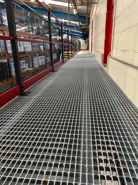Mezzanine installation